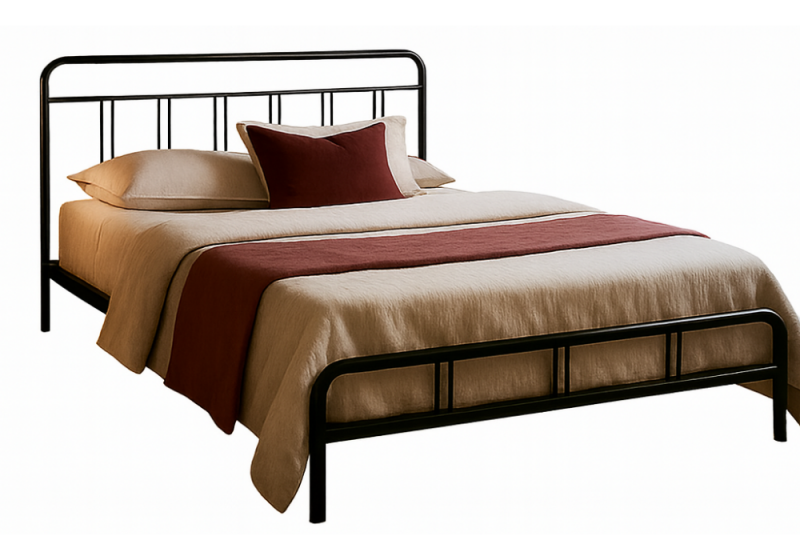 Кровать Рейк 120х200 черная (122x). 