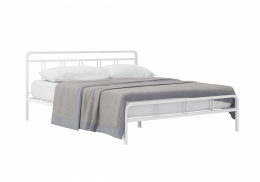 Кровать Рейк 120х200 белая (122x)