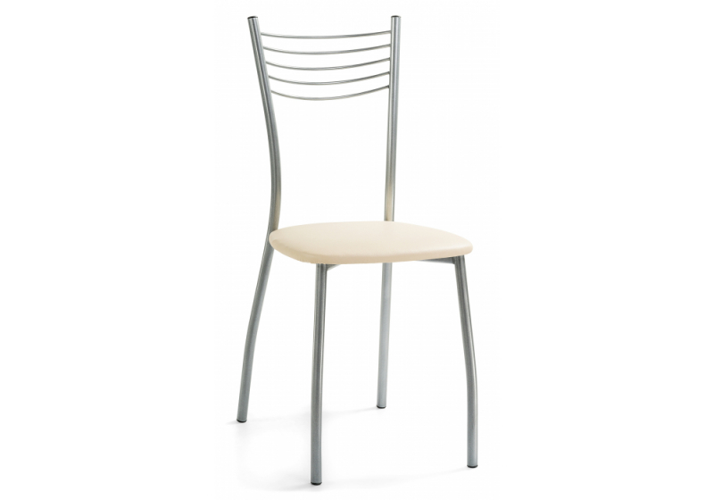 Стул на металлокаркасе Goki ваниль крап / светлый мусс (40x53x89). 