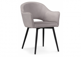 Стул на металлокаркасе Ойстер MR-28 / черный (59x59x80)